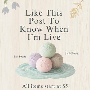****‎ LIKE THIS LISTING TO KNOW WHEN I AM LIVE ****
